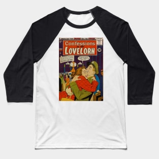 Vintage Confessions of the Lovelorn Cover Baseball T-Shirt